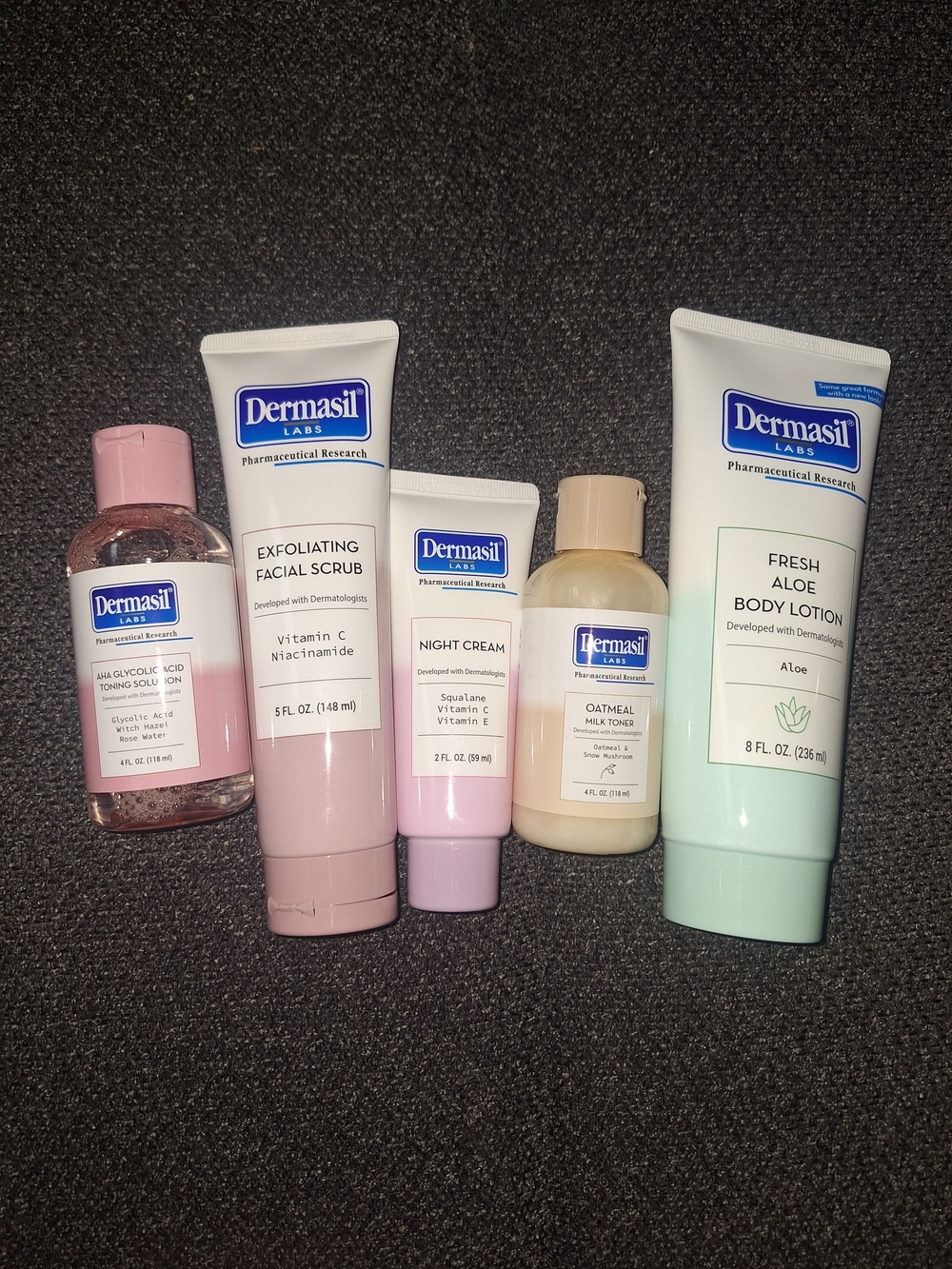 Dermasil Skincare Set – Pink & Mint Packaging